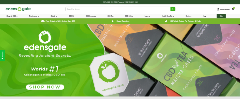 Edensgate.co.uk: 130% Organic Traffic Boost In 6 Just Months: Our Success Story For A CBD Site